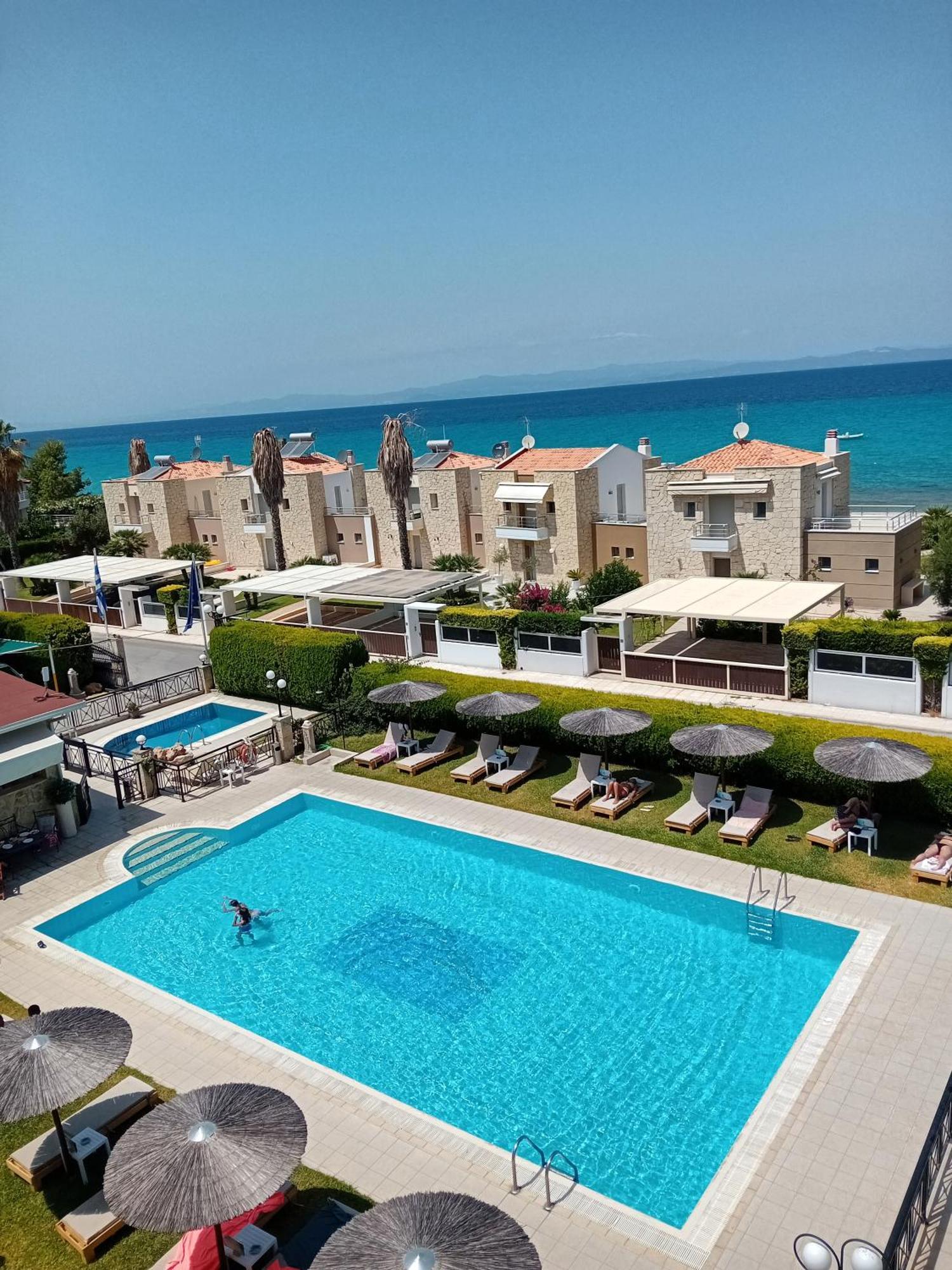 Golden Residence Family Resort Pefkochori Luaran gambar
